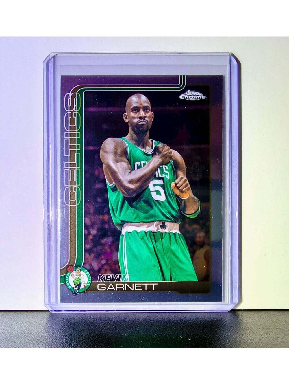 Kevin Garnett 2025-26 NBA Topps Chrome Update #147 Basketball Card Celtics